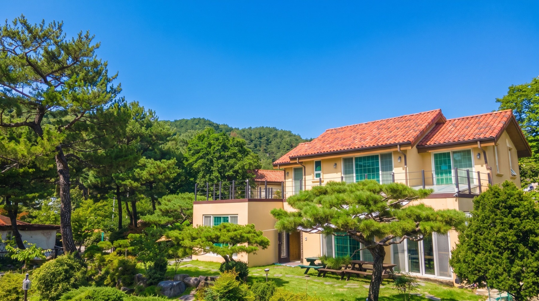 경주 참맑은아침애견동반단체펜션