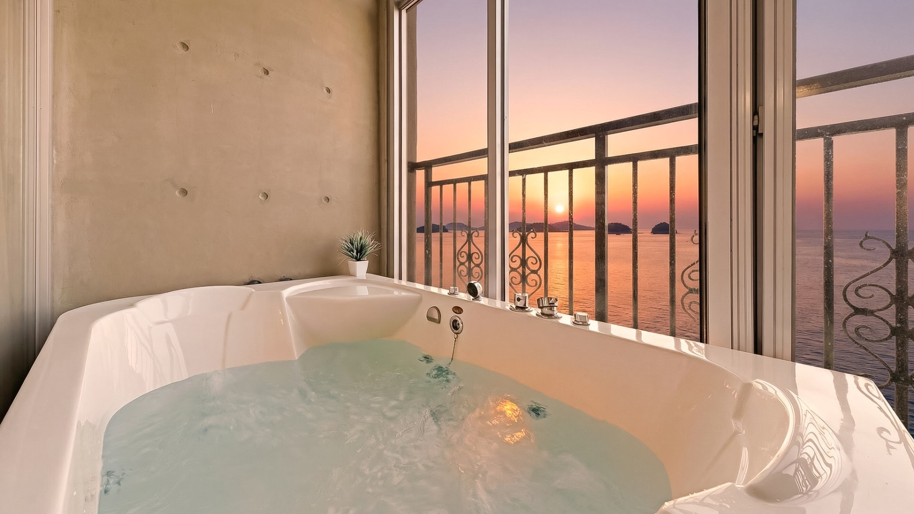 여수 느낌스파애견동반펜션