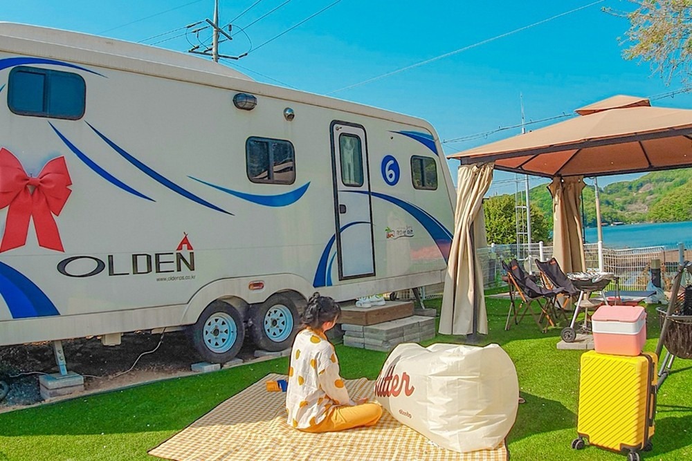 가평 올덴 카라반 앤 애견동반가능펜션