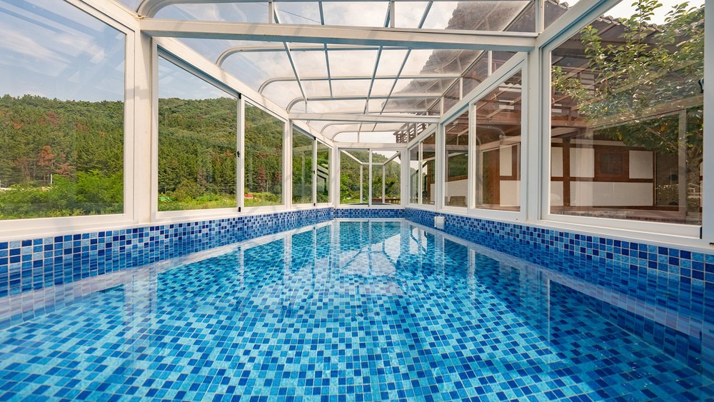 경주 한옥 한채 문고리 풀빌라 펜션